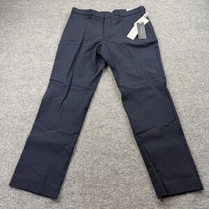 Tommy Hilfiger Mens Stretch Dress Pants Navy 34x30 NWT Slim Fit